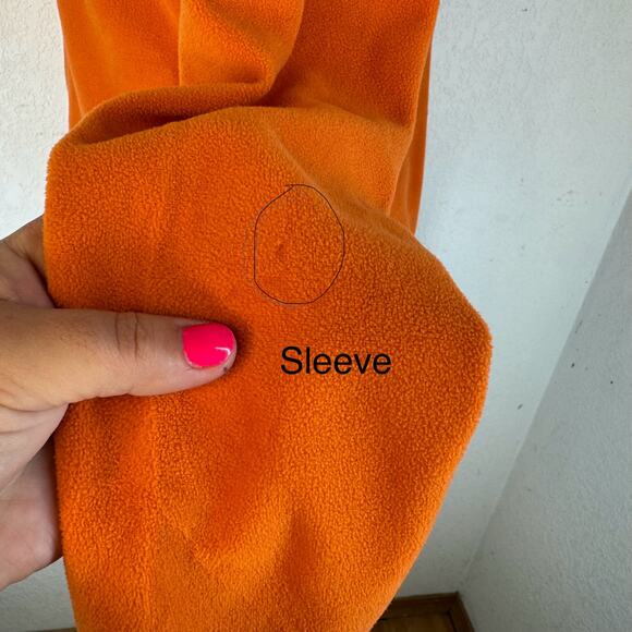 Bogner Womens Orange Fall Quarter Zip Pullover Fleece Sweatshirt Skiwear Med - Picture 11 of 12